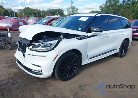 2023 Lincoln Aviator Black Label z USA, uszkodzony, nr VIN 5LM5J9XCXPGL17270